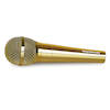 Lucky Voice Gold Dynamic Mic Microphone With 5m XLR