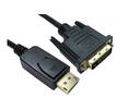 Male DisplayPort to Male DVI Cable - 3 Metres