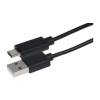 Maplin A04UY USB cable USB 2.0 1 metre USB C USB A Black