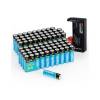 Maplin Alkaline Batteries AA LR6 1.5V x 80 High Performance with Battery Tester