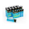 Maplin Alkaline Batteries AA LR6  x12 / AAA LR03 x6 1.5V High Performance (L4047