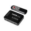 Maplin HDMI Switch 5 Ports In 1 Port Out UHD 4K at 60Hz with Remote Control (605