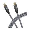 Maplin USB-C to USB-C Cable Braided V3.2 Gen2 20Gbps 100W PD Charge and Data Tra