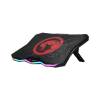 Marvo Scorpion Atlas USB Powered RGB Laptop Cooling Stand 17 Inch Black Red (FN-