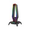 Marvo Scorpion Kobe 30 USB RGB Gaming Headset Stand and Hub Black (HZ-10)
