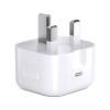 MAXCase USB-C PD Mains Charger 20W UK 3 Pin White (CHG-USBC-20W-WHT)