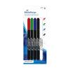 MediaRange Multimedia Fine Liner Pens with Eraser Pen Set of 5 (MR704)