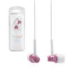Memorex Metallic In-Ear Headphones / Ear Buds - Pink