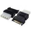 Molex to SATA Power Adapter / Gender Changer SATA 15P-4F