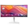 MSI Modern MD342CQPW 34-inch Curved UltraWide Monitor - White