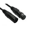 Newlink 20m 3 Pin XLR Male to Female Cable - Black Connectors