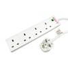 Newlink Surge Protected 4 Port UK Power Extension Lead - 5 Metres