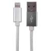 Newlink USB 2.0 A to Lightning Braided Cable - MFI Certified White 1 metre