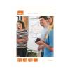 Nobo Flipchart Pad Plain 650 x 955mm 60 gsm 20 Sheets Single Pack (1901631)