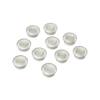 Nobo Glass Whiteboard Magnets 32mm Clear Pack of 10 (1903854)