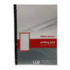 Office Depot A4 60gsm Sidebound Ruled Margined & Punched Writing Pad - 200 Sheet