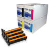 Rainbow Pack of Oki 42126608 / 42126607 / 42126606 / 42126605 Remanufactured Drum Units