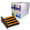 Rainbow Pack of Remanufactured Oki 42126673 / 42126672 / 42126671 / 42126670 Drum Units