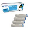 Oki 43872305/6/7/8 Remanufactured Toner Cartridge Pack