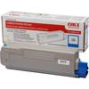 OKI 43865723 Cyan Original Toner Cartridge 