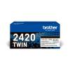 Brother TN2420TWIN Black Original High Capacity Toner Cartridge Twinpack