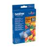 Brother 6x4\" Glossy 260gsm Photo Paper - 50 Sheets