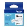 Brother BTAG-135 White on Transparent 12mm Label Tape Cartridge