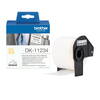Brother DK-11234 Roll of Black On White 60mm x 86mm Adhesive Visitor Labels