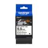 Brother HSe-221E Black on White 9mm Heat Shrink Tube P-Touch Labelling