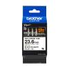 Brother HSe-251 Black on White 23.6mm Heat Shrink Tube P-Touch Labellin