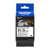 Brother HSe-261E Black on White 31.0mm Heat Shrink Tube P-Touch Labelling Tape