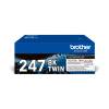 Brother TN-247BK Black Original Toner Cartridge Twinpack