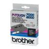 Brother TX-315 White on Black 6mm P-Touch Labelling Tape