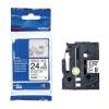 Brother TZe-R251 Black on White Original 24mm Ribbon Tape Cassette
