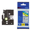Brother TZE-M921 Black On Silver Original 9mm P-Touch Adhesive Labelling Tape