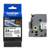 Brother TZE-SL251 Black On White Original 24mm Adhesive Self-Laminating P-Touch
