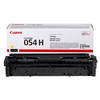 Canon 054H High Capacity Yellow Original Toner Cartridge