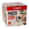 Original Canon Blue Photo Cube and Frame + PP-201 5x5� Photo Paper
