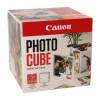 Canon Orange Photo Cube and Frame Plus PP-201 5x5\" Photo Paper