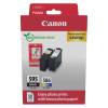 Canon PG-595 & CL-586 Ink Cartridge, Plus Photo Paper Multipack