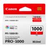 Original Canon PFI-1000R Red Ink Cartridge