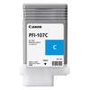 Original Canon PFI-107C Cyan Ink Cartridge