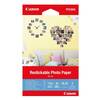 Original Canon Restickable Matte Photo Paper 6x4 260gsm - 5 Sheets [3635C002]