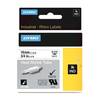Dymo 18057 Black On White Original 19mm Heat Shrink Tubing