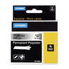 Dymo 18487 Black On Metallic Original 19mm Permanent Polyester Tape Cartridge