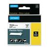 Dymo 18489 Black on White Original 19mm x 3.5m Industrial Flexible Nylon Label