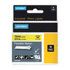 Dymo 18491 Black On Yellow Original 19mm Flexible Nylon Tape Cartridge