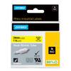 Dymo Black on Yellow Original 24mm x 1.5m 1805444 Industrial Heat-Shrink Labels