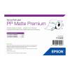 Epson PP Matte Premium 210mm x 297mm Die-cut Label Roll - 184 Labels