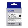 Epson LK-2TBN Black on Clear 6mm Transparent Label Tape Cartridge